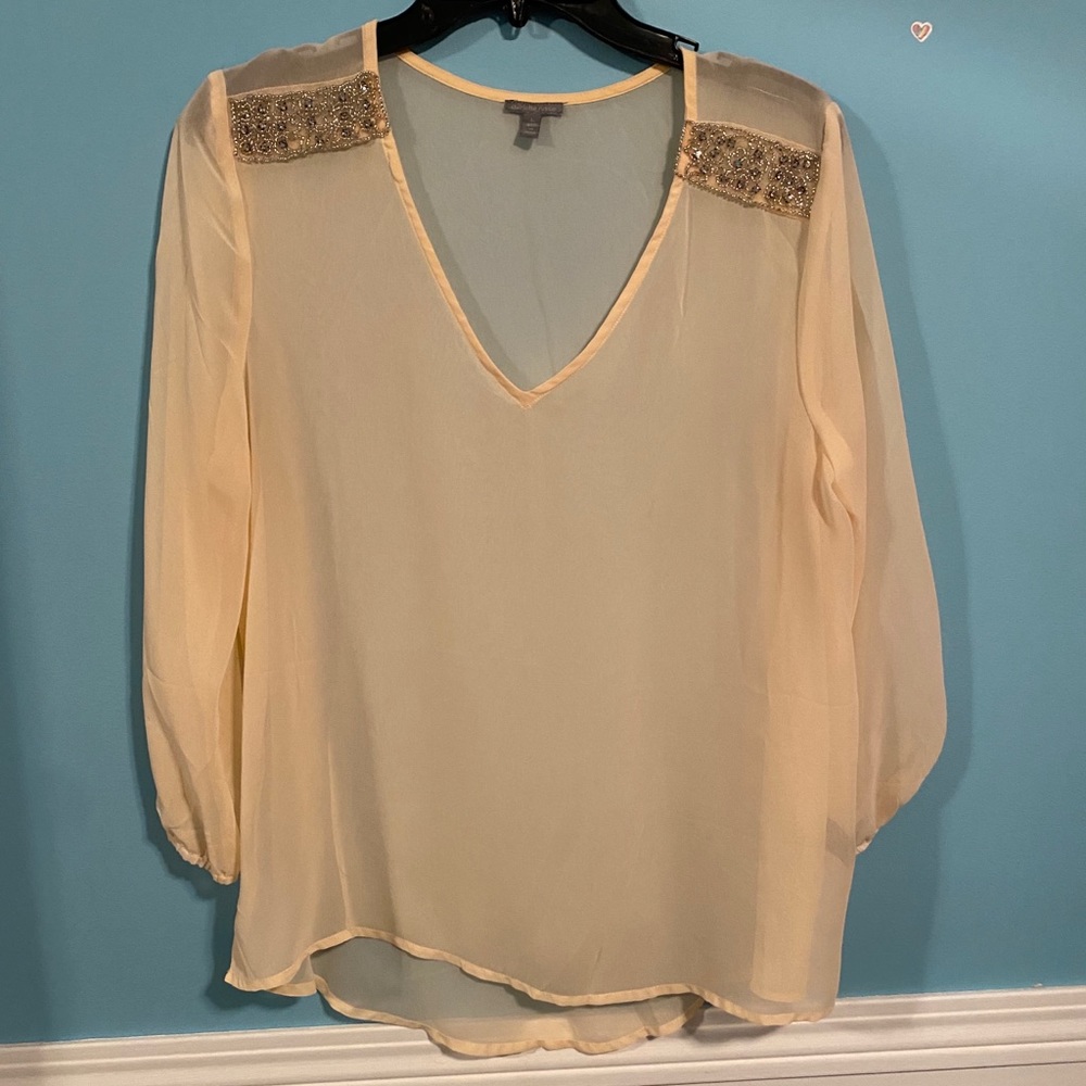 Sheer Blush Top
